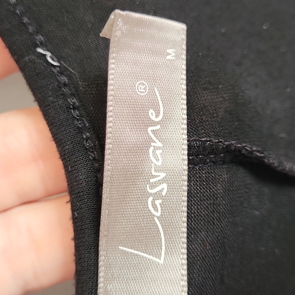 Lot of 2 Cold Shoulder Tshirt Dresses Red Black Medium - Picture 5 of 6